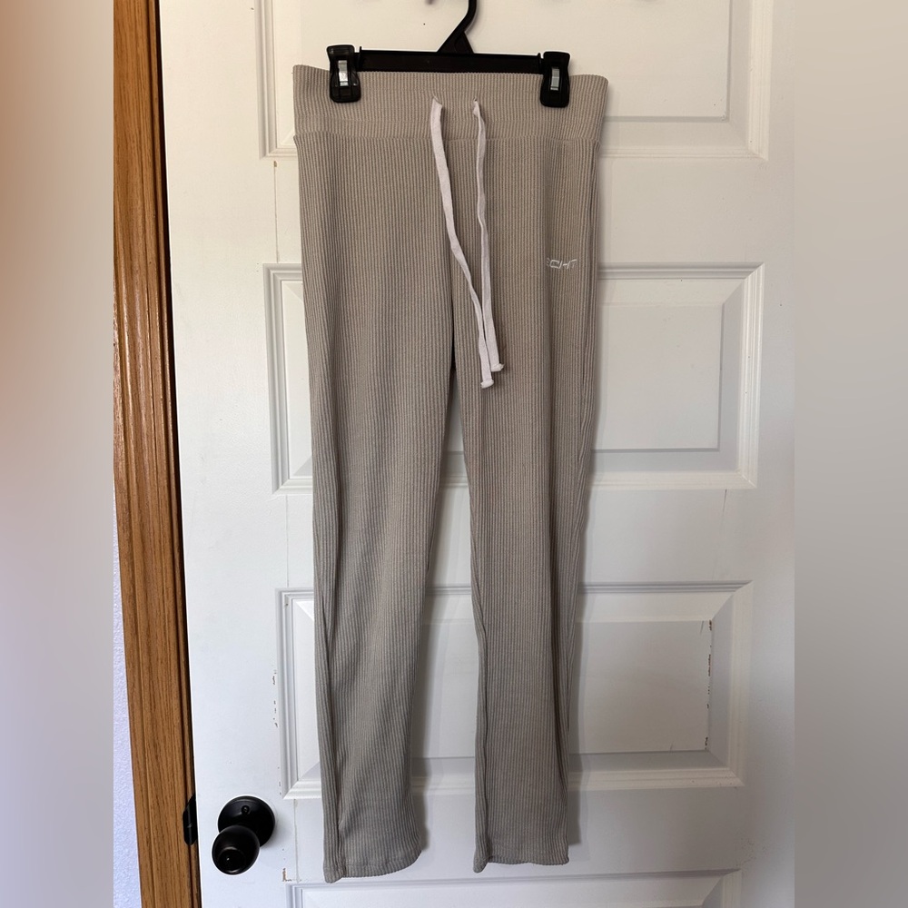 ECHT Cream Knit Joggers Size S